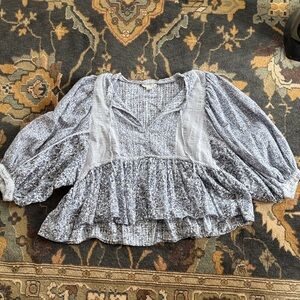 American Eagle boho top sz L